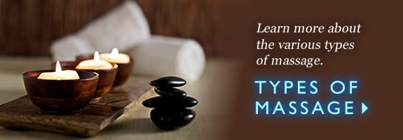 Learn about various types of massage