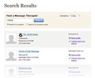 Example: Get Found By Clients Searching for a Massage Therapist
